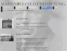 Tablet Screenshot of martin-elsaesser-stiftung.de
